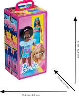 Theo Klein 5801 Barbie-garderobe med tøjstænger og -rum, legetøj fra 3 år og opefter, inkluderer tilbehør, flerfarvet