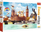 Jigsaw Puzzle - "1000" - Sjove hundeportrætter Puslespil Naty Shop Dogs i London