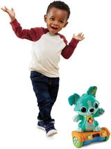 Vtech Baby Catch Me Puppy - Motoriseret hoverboard-hvalp tilskynder til bevægelse - Med bevægelige ører, sange, lyde og læringsindhold - For børn i alderen 12-36 måneder Bebe Toys Naty Shop