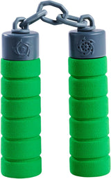 Næste Ninja Nunchaku, lyd, håndtag pakket ind i blødt materiale, 13cm, rollespil, fra 3 år, grøn Actionfigurer Naty Shop Standardtitel