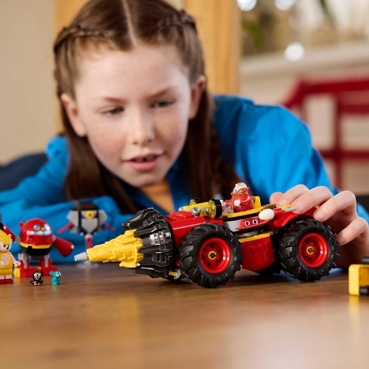 LEGO Sonic the Hedgehog Super Sonic vs. Egg Drillster Adventure Videospil Sæt Kids Gift Shadow og Dr Eggman Sæt til drenge og piger 8 år 76999 Byggesæt Besuche den LEGO-Store