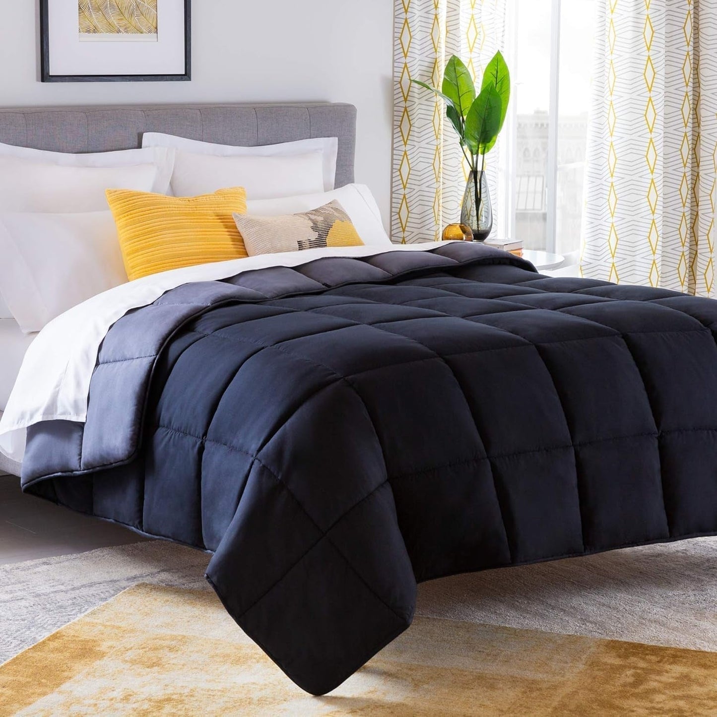 Linenspa 10,5 Tog All Season Hypoallergen Dun Alternativ Mikrofiberdyne Super King Size dyner og dyner Naty Shop