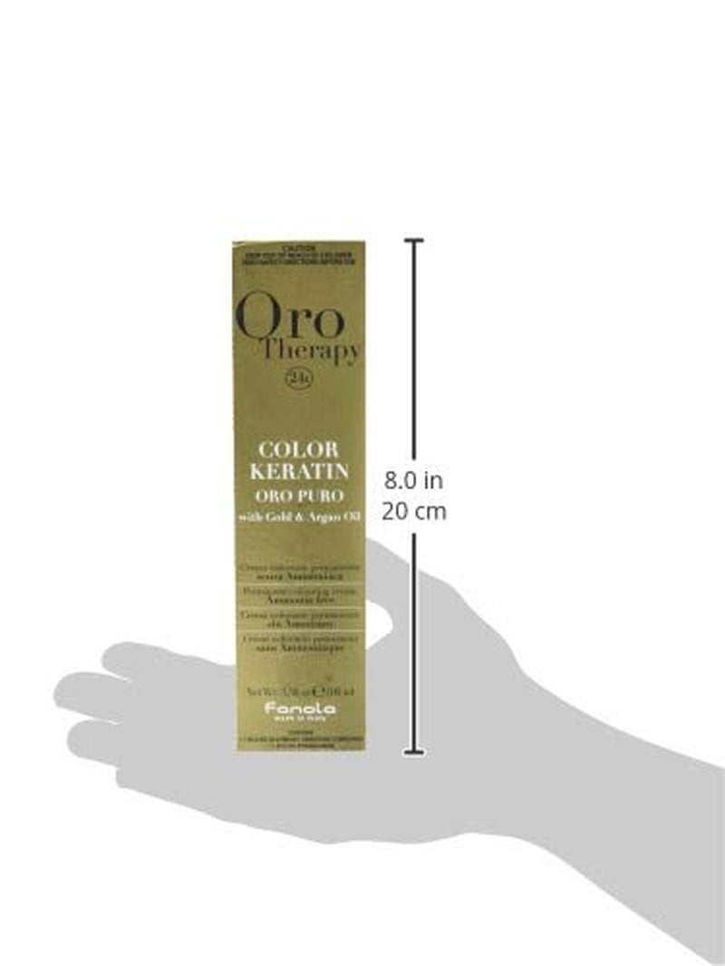Fanola Oro Therapy Color Keratin 6.1 100ml Hårfarve Naty Shop