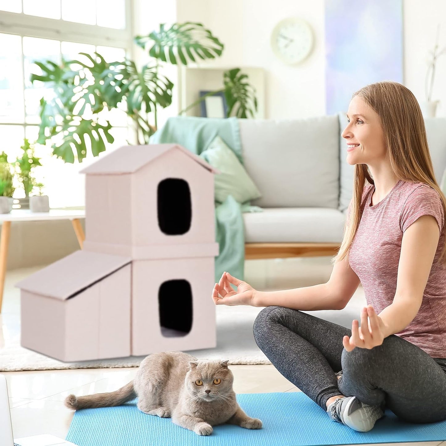 Tæpper og møbler, kæledyr, huler og huse, katte, senge til katte, katte - senge, madrasser