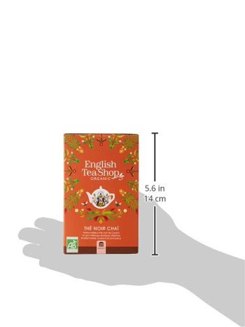 ETS - Chai Black Tea, Naturland BIO, 20 teposer (pakke med 2)