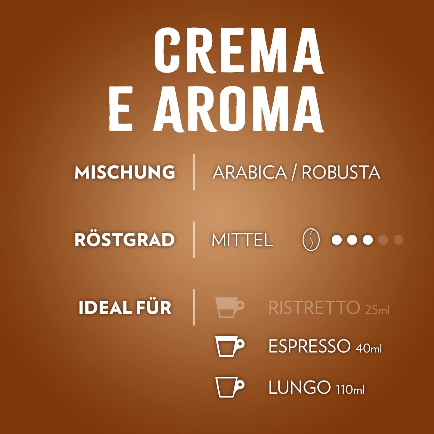 Lavazza Crema E Aroma, cremet og aromatisk smag, medium Röstung, 18 Pads