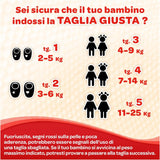 Huggies Extra Care bleer til babyer, str. 1 (2-5 kg), Super Absorbent, Fuld beskyttelse, Disney Design, 40 stk.