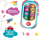 Liscianigiochi 95032 Carotina Baby Smartphone LED, Ikke relevant, S Jucarii Bebe Naty Shop