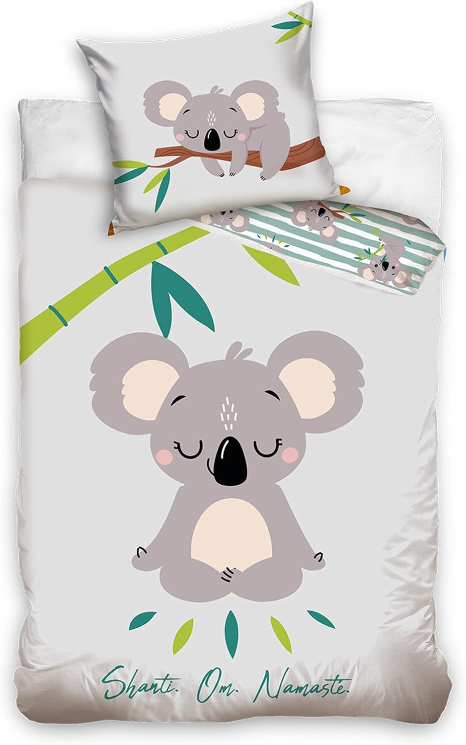 Sengetøj til børn og teenagere, unisex, Ursulet Koala, bomuld Sengetøj - børn Naty Shop Standardtitel