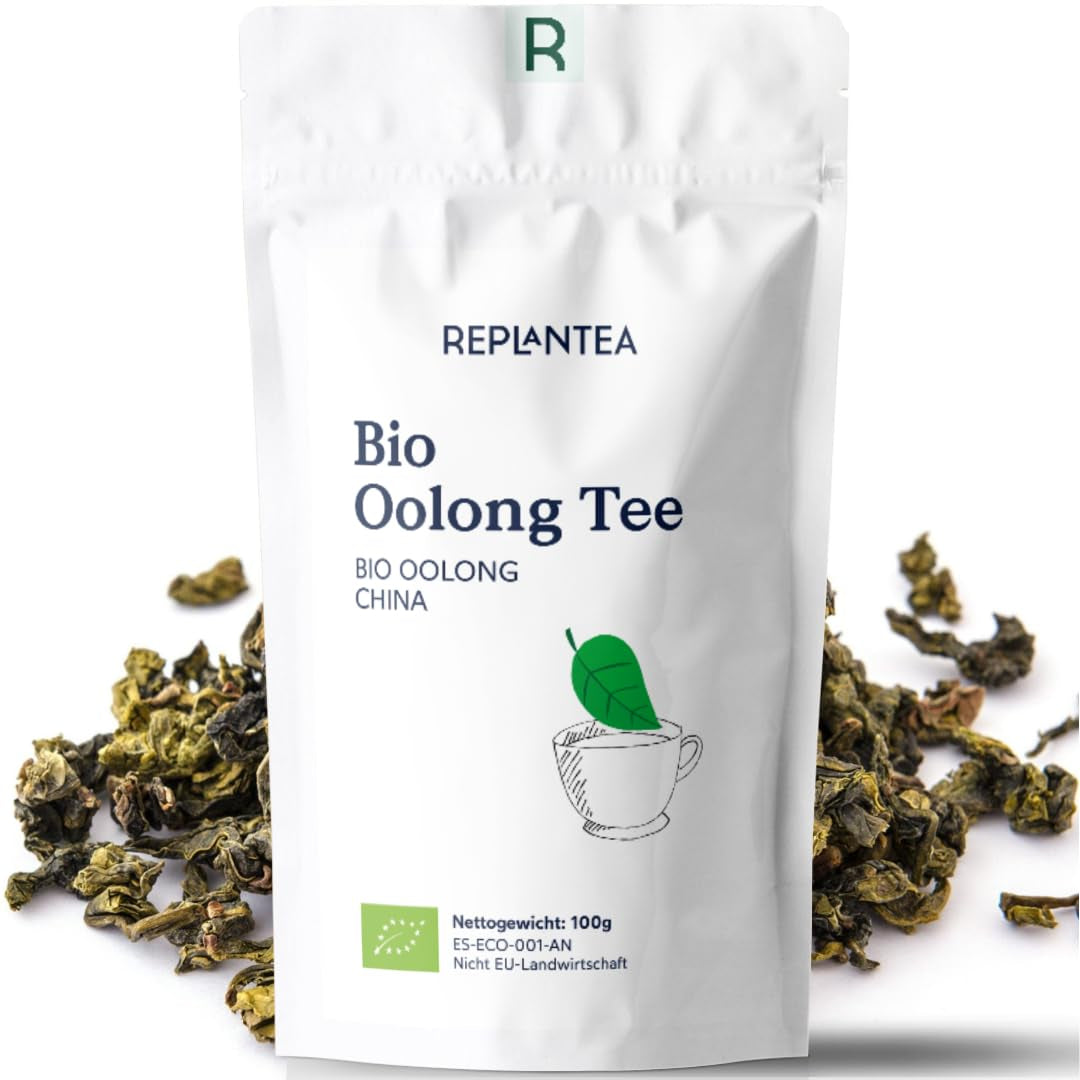 Bio Oolong Tea 100 G (50 kopper) | Tie Guan Yin Oolong Tea REPLANT