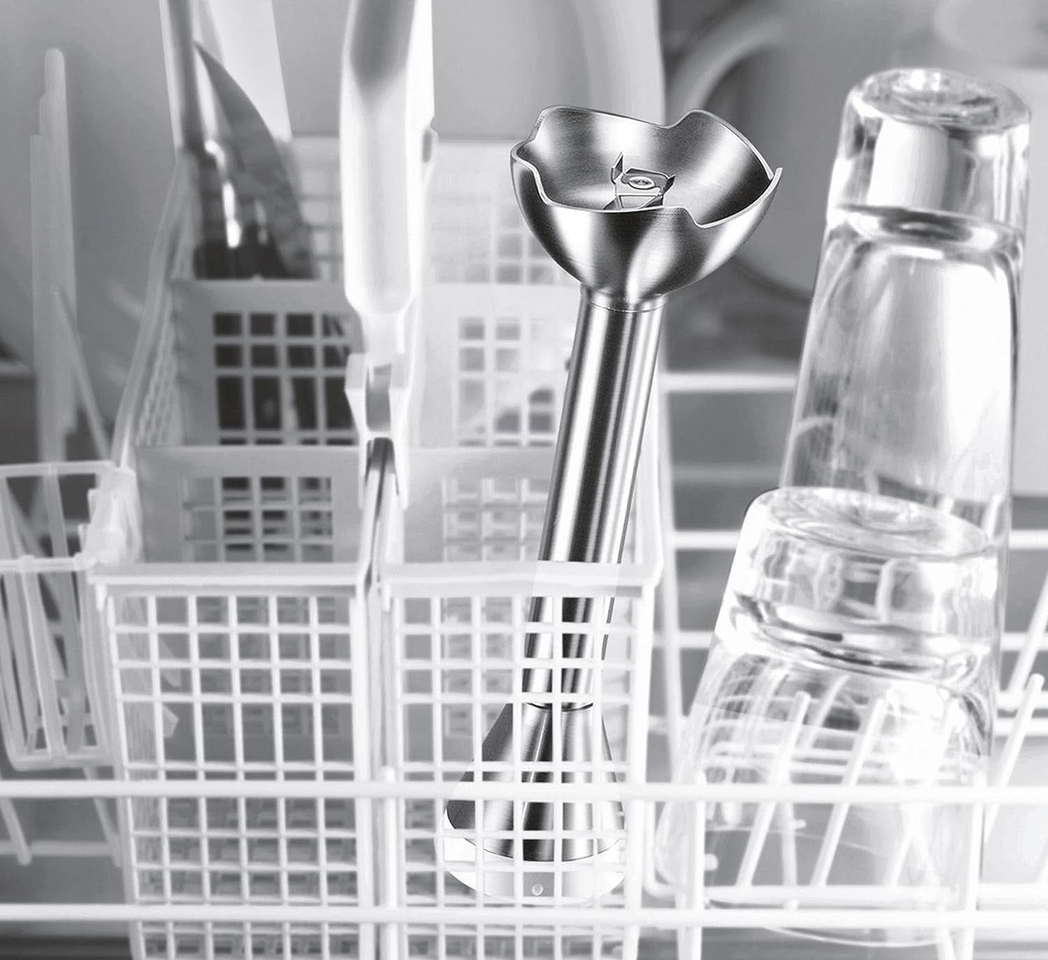 Haushaltsgeräte MSM6B500 Standarmatur, 350 W, Silber/Weiß Kitchen Naty Shop