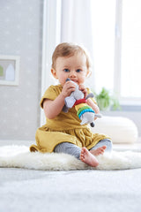 HABA 304771 - Rangle gravhundefigur, stof babylegetøj med ranglemotor, legetøj fra 6 måneder Legetøj Bebe Naty Shop