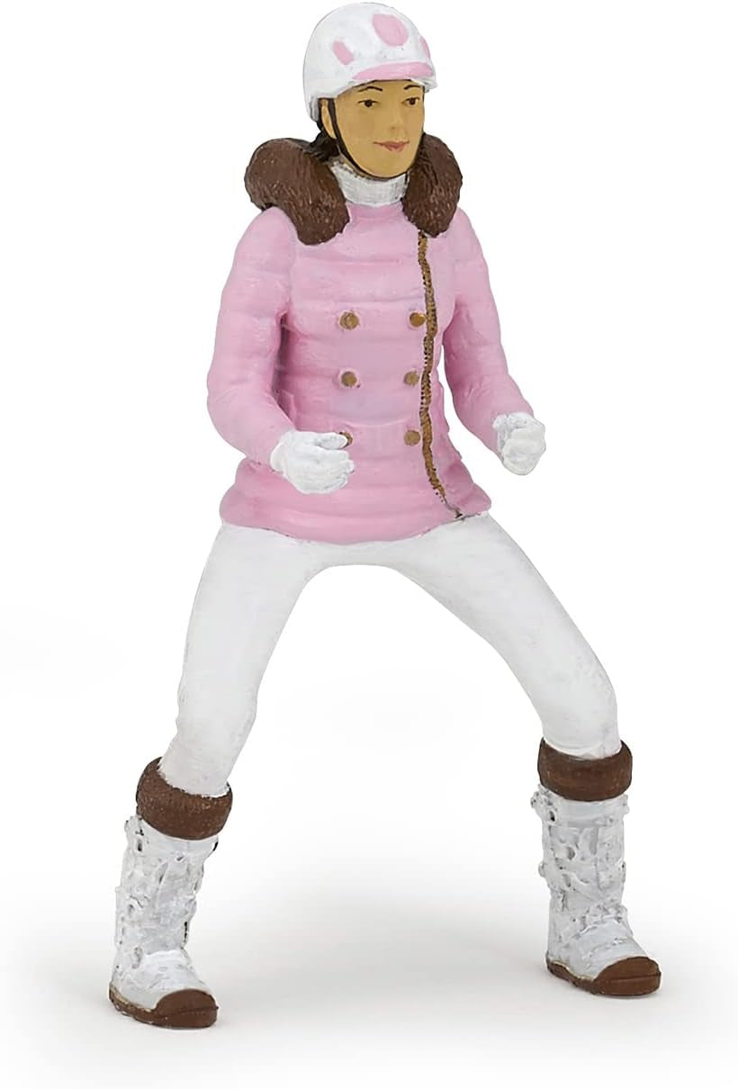 PAPO - Hestefigur - Rider Fashion Winter, passion for ridning, legetøj til børn fra 3 år. Actionfigurer Naty Shop Standard titel