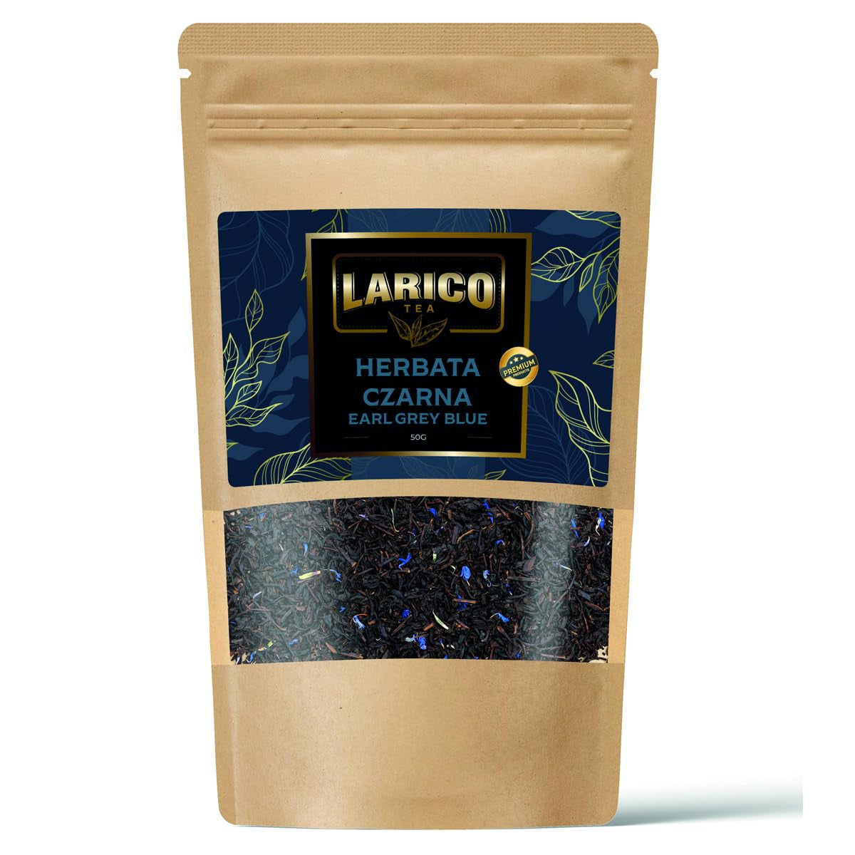 Larico Tea Naturlig frugtte Früchtchen Mix Vilde jordbær Euphorie 50 g/Løs te af højeste kvalitet/Naturlig løs te