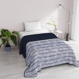 Fantasy italiensk sengetøj Microfiber Sommer 1,5 Senge Murrine dyner & dyner Naty Shop Stribede jeans 1 Posto E Mezzo