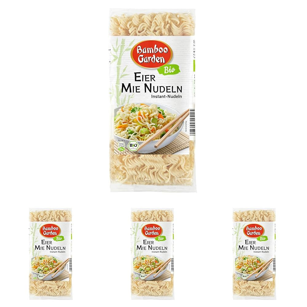 Bambus Garden økologiske æg- og lammenudler, 250 g (pakkedesign kan variere)