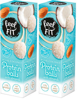 Sukkerfri kokospraliner med mandler, FIT FIT, uden tilsat sukker, 17% protein, 63 g