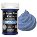 Sugarflair Pastel Madfarve til Pasta, Klokkeblå, Madfarve til Pasta, Fondant og Marcipan, Spectral Concentrated Colors - 25g