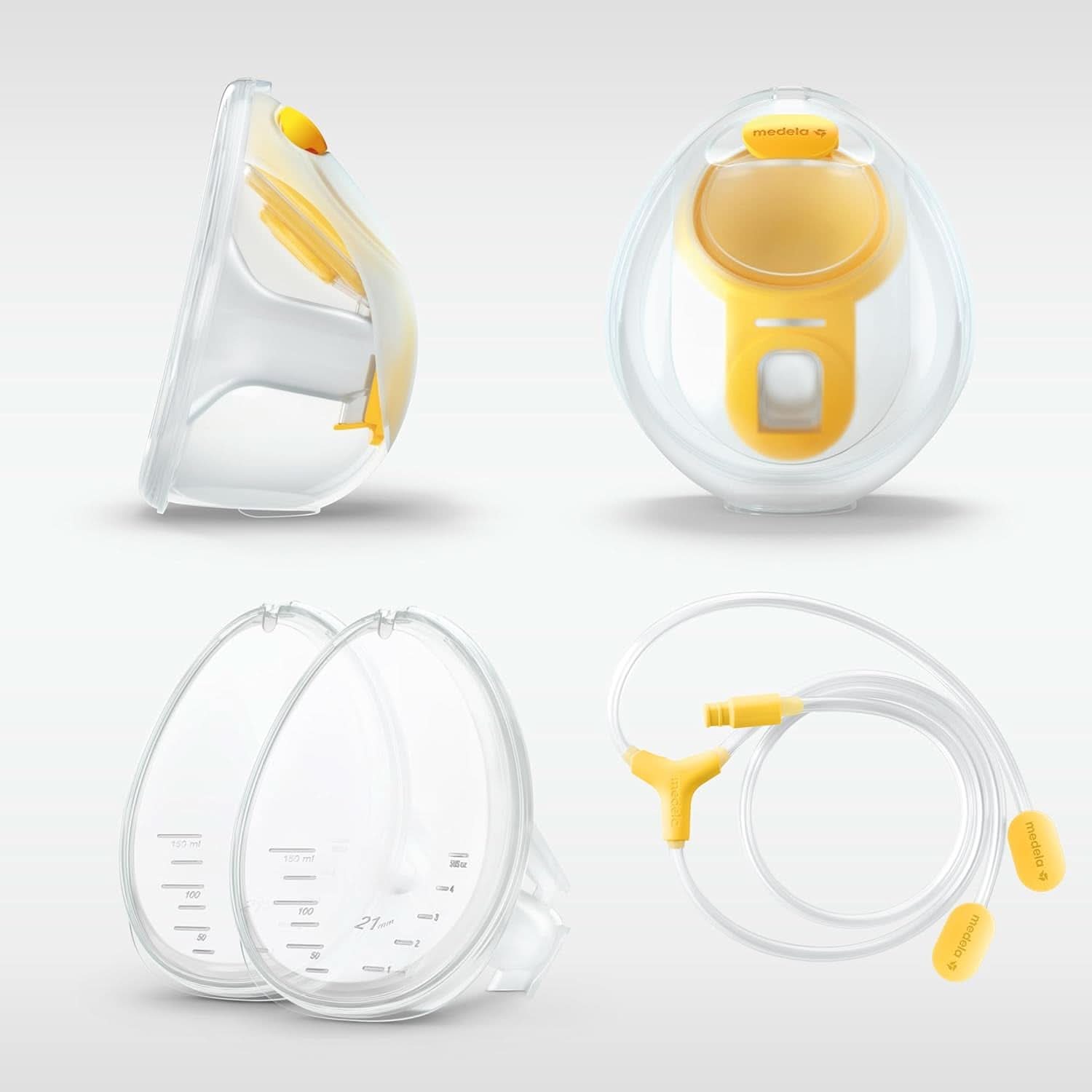 Medela Harmony manuel brystpumpe - Kompakt schweizisk design med Personalfit Flex skjolde og Medela 2-Phase Expression teknologi Tilbehør Mad og amning Bebe Naty Shop