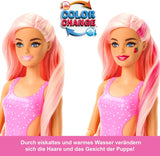 Barbie Pop Reveal Fruit - Overraskelsesdukker med 8 frugtige overraskelser, inklusive en positionerbar jordbær-limonadeduft og en luftig hvalp i alderen 3+, HNW41