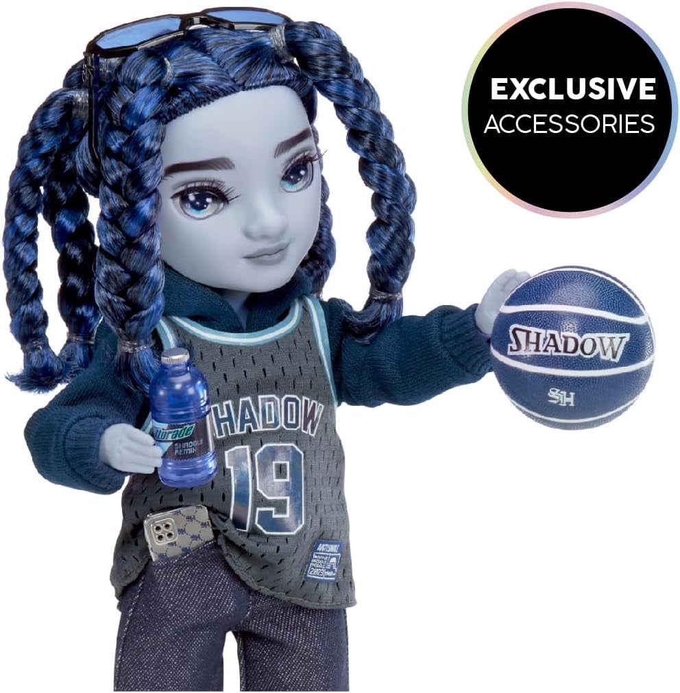 Rainbow High Shadow High Series 3 - Oliver Ocean - Blaue Modepuppe - Junge - Modisches Outfit og mehr as 10 Bunte Spielaccessoires - Ideal for Kinder fra 4-12 Jahren og Sammler
