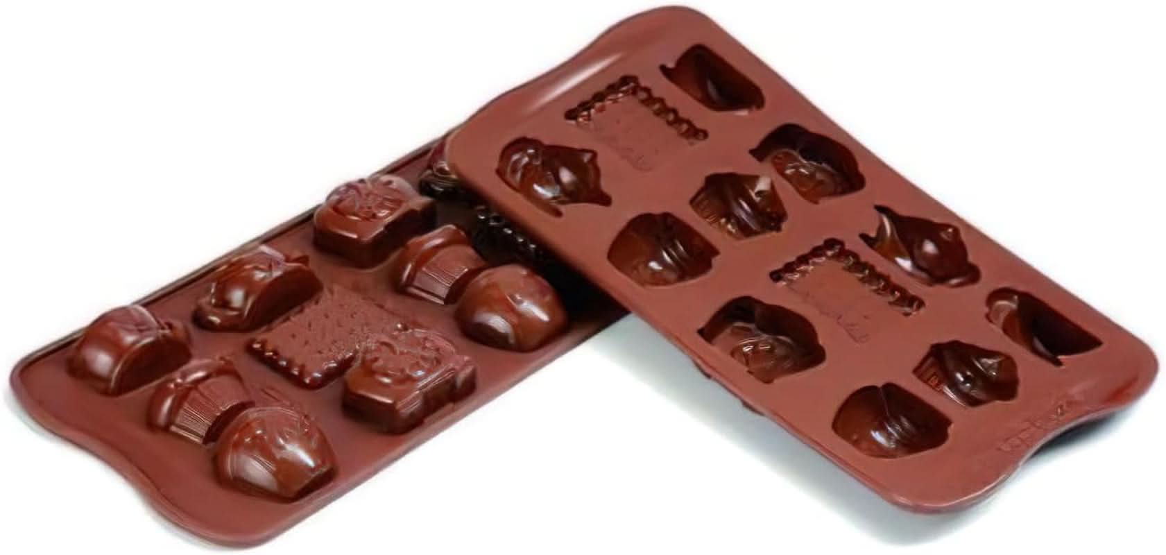 Silikomart 191827, Chokoladepraliner, Engle, Andre modeller Køkken Naty Shop Tea party