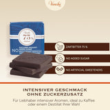 Venchi – Granblend Extra Black 75 % INGEN tilsat sukker, 1 kg – INGEN kunstige sødestoffer – Glutenfri – Vegansk