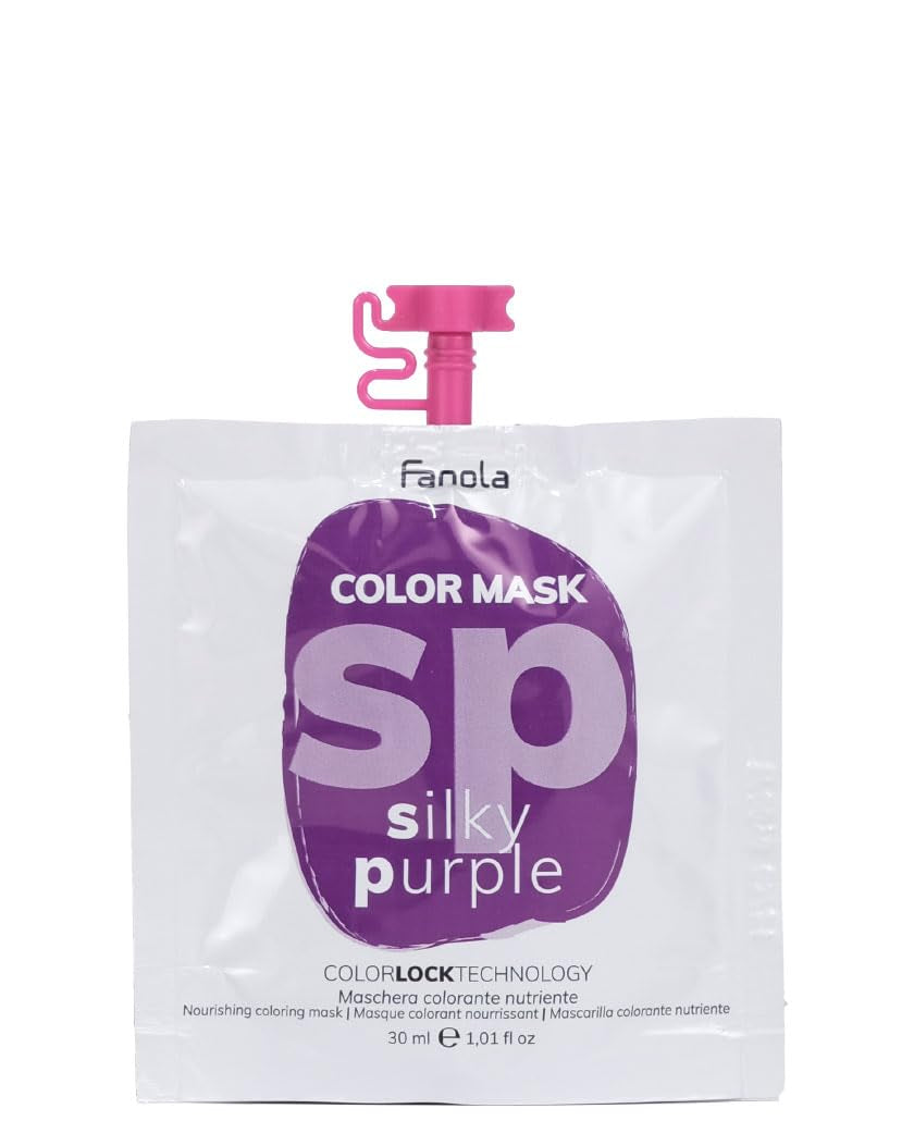 Fanola Color Mask Silky Purple 30 ml Hårmaske Naty Shop Standard titel