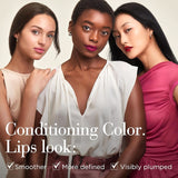 Elizabeth Arden Lip Color, Real Red Cosmetics og Beauty Naty Shop