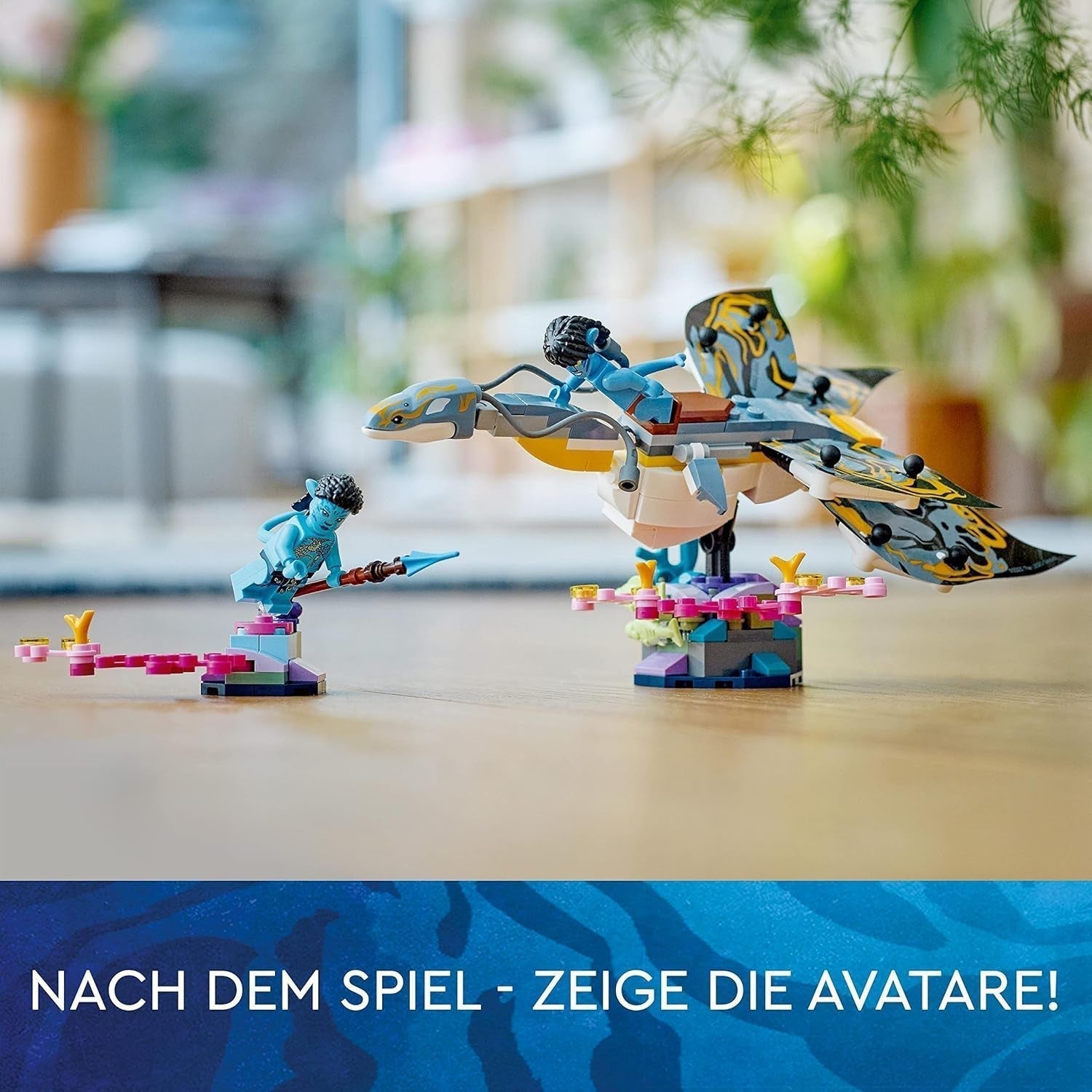 LEGO Avatar Opdagelsen af Ilu Vandsti byggelegetøj med undervandsfigur Pandora Collection Sæt til børn og filmfans fra 8 år og opefter 75575 Byggesæt Besuche den LEGO-Store
