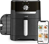 Tefal EY5018 Easy Fry & Grill Classic Air Fryer, 2 i 1 teknologi (Air Fryer og Grill), XL, 4,2 liter til 6 portioner, 1550 watt Hvidevarer Naty Shop