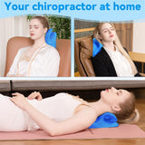 Neck Stretcher 2.0, Cloudy Neck Lefaya Neck Stretcher Ortopædisk test Vinder Neck Stretcher for at lindre nakkesmerter Premium Nakkepukkel Neck Cloud korrigerer holdning (blå) Cervikale ortopædiske puder Naty Shop