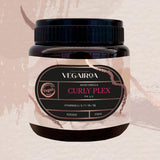 VEGAIROA - Curly Plex Mask - Maske til definerede krøller uden krus - Dyb fugtgivende pleje - Til krøllet eller bølget hår - Professionelt vegansk frisørprodukt - 300ml Naty Shop Hair Mask