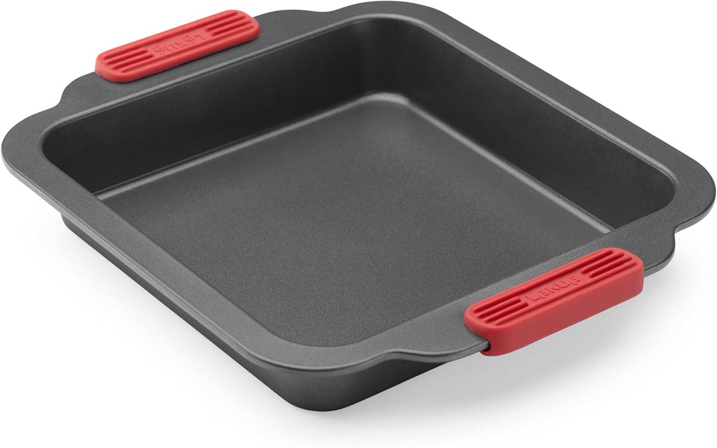 Lékué Muffin-Backform, Antihaftbeschichte, Metall, 6 Mulden Forme og bageplader Naty Shop Quadratische