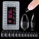 504 stk Ballerina Medium Gel Negletyper: Gel Neglespidser PMMA Falske Negle Negle Extensions Kunstige negle 12 str.