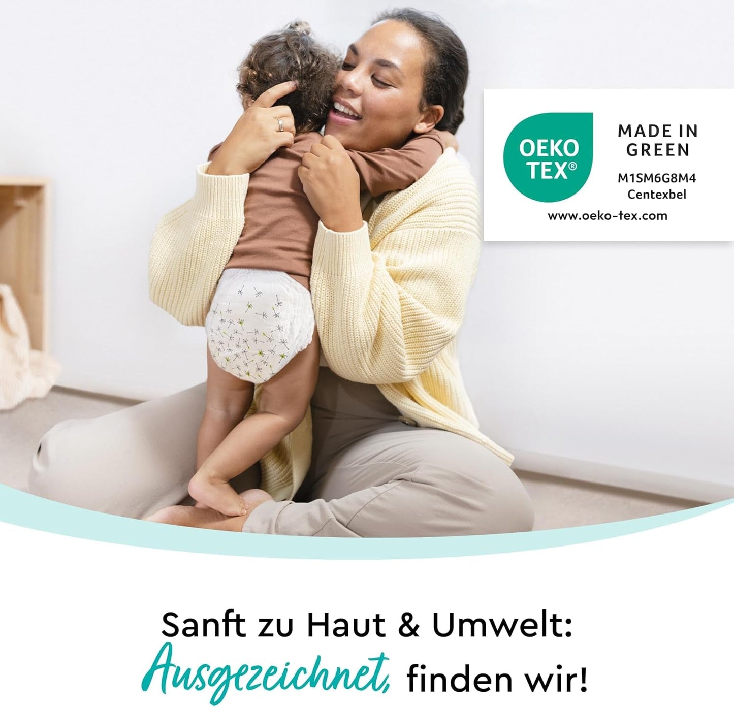 LILLYDOO Hudvenlige Bukser Størrelse 5 (12-17 kg) Månedlig æske (105 stk.)