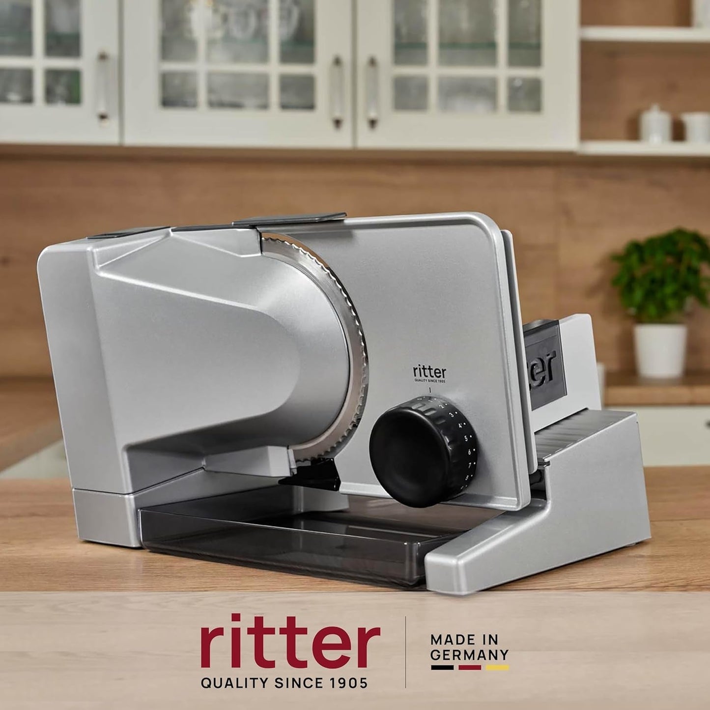 Ritter Serano 5 Multifunktionel elektrisk pålægsmaskine, fremstillet i Tyskland Rasnite and Slicers Naty Shop
