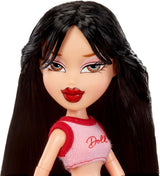 Bratz går ud! - Jade - 1 samlerdukke med tilbehør, outfit, taske, solbriller og børste - Legetøj til børn - 6+, rød