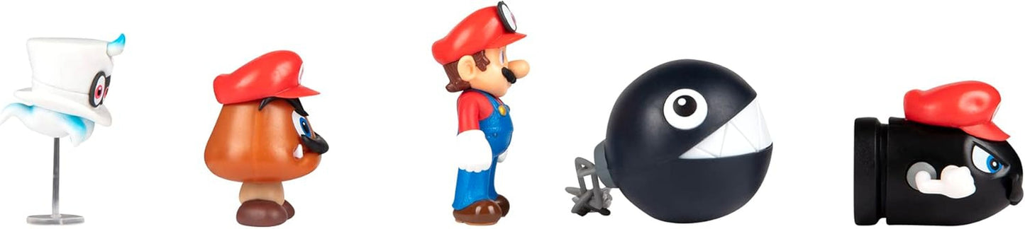 Ksruee Super Mario Mario Odyssey 5,6 cm Pack Action Figures Naty Shop