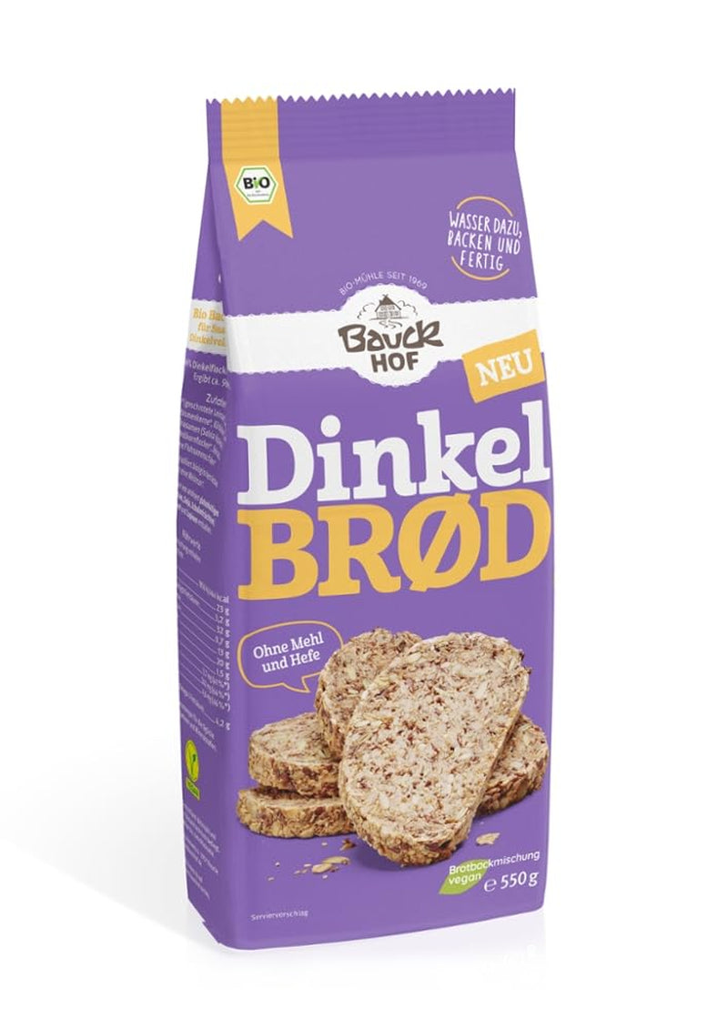 : Speltbrød - bageblanding 550g Naty Shop Standardtitel