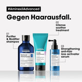 L'Oréal Professionnel Strengthening Serum mod hårtab, For fyldigere og stærkere hår, Aminexil Advanced Anti-Hair Loss Activator Serum, 90 ml Hårpleje Naty Shop