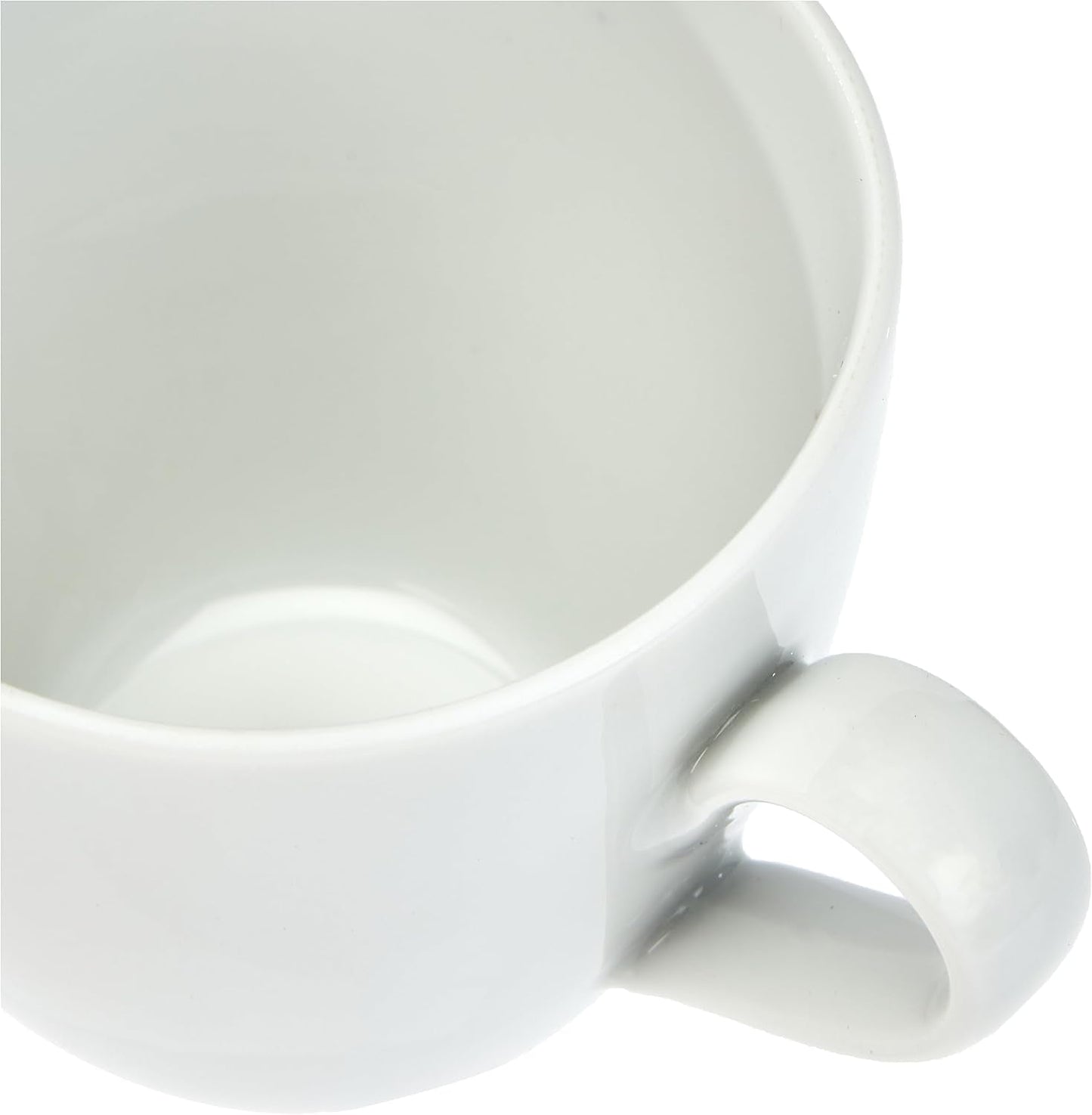 Alessi SG53/87 'Mami' Kaffee-Obertasse 6 Stück aus hvid Porzellan 8,0 cm Durchmesser