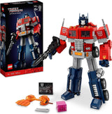LEGO 10302 Icons Optimus Prime Sæt, 2I1 robotfigur og lastbilmodel, Transformers legetøjsmodelsæt til voksne, fødselsdags- eller julegave til mænd, kvinder, hende og ham byggesæt Besuche den LEGO-Store enkeltseng