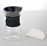 VDD-02B VD 700 ml V60 Karaffel med dryp, til 2-3 kopper, gennemsigtig