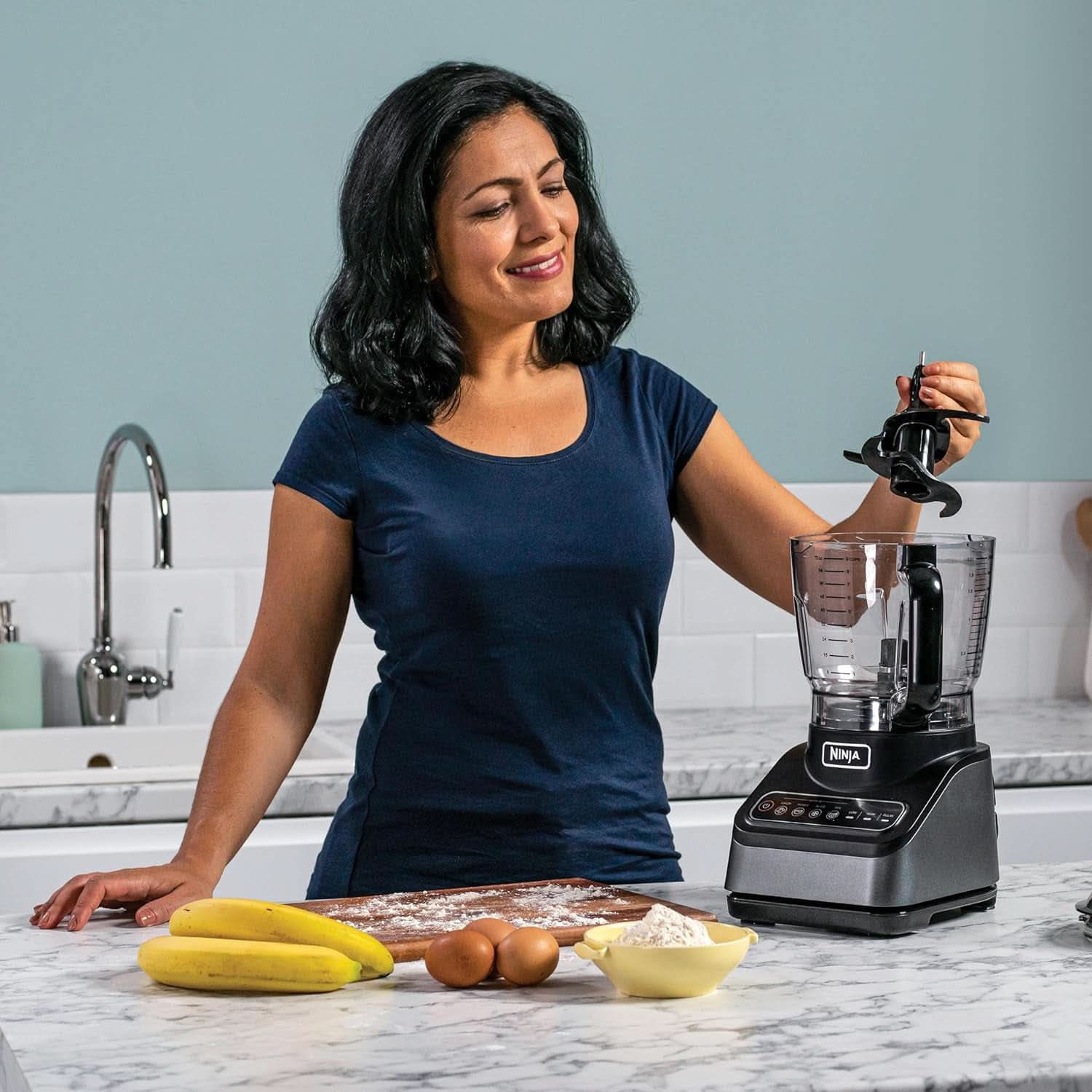 Foodprocessor Auto-IQ teknologi Ninja BN650EU, 850W, 2.1L, Black Naty Shop