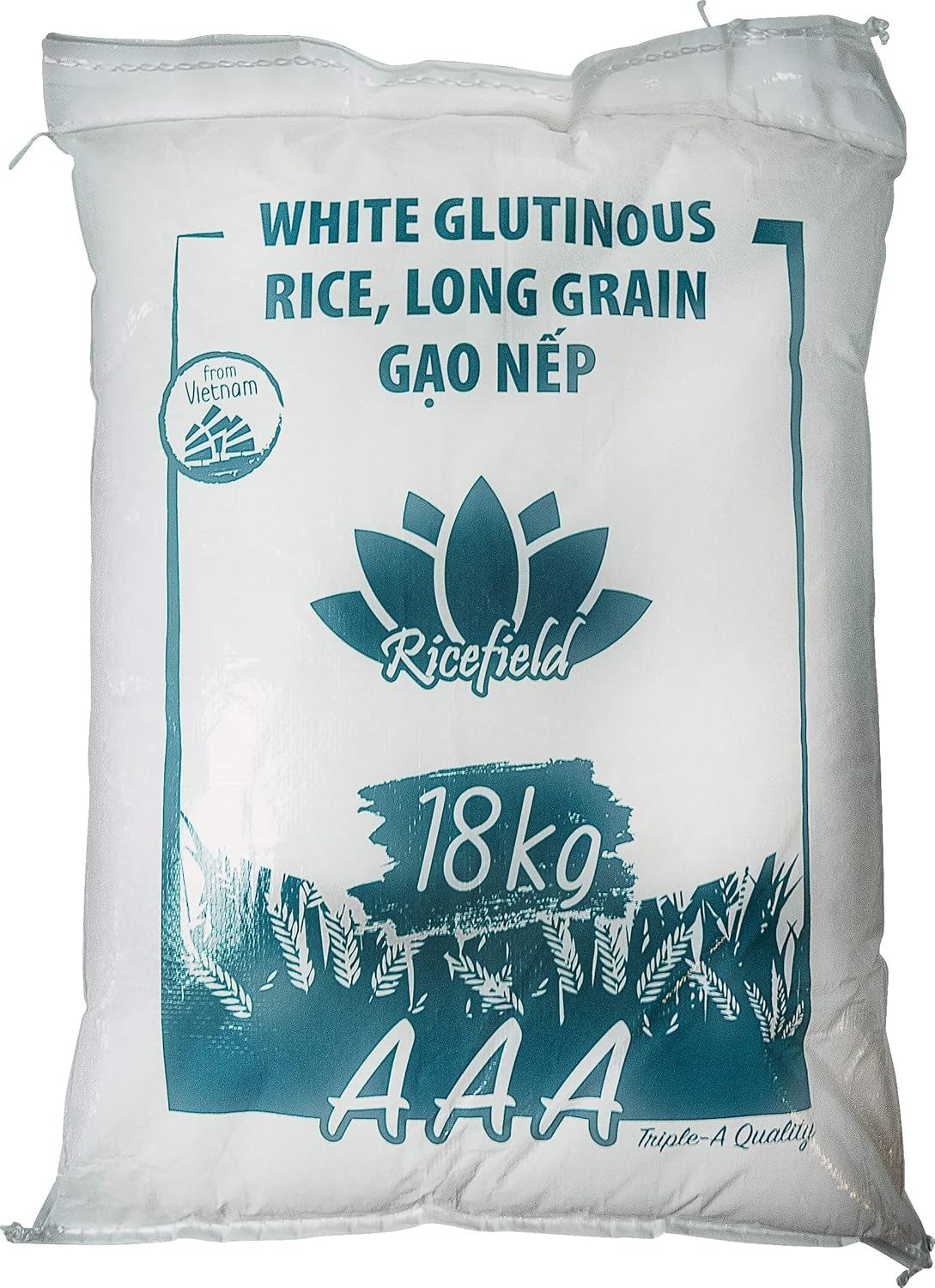 RICEFIELD klæbrig ris, 18 kg