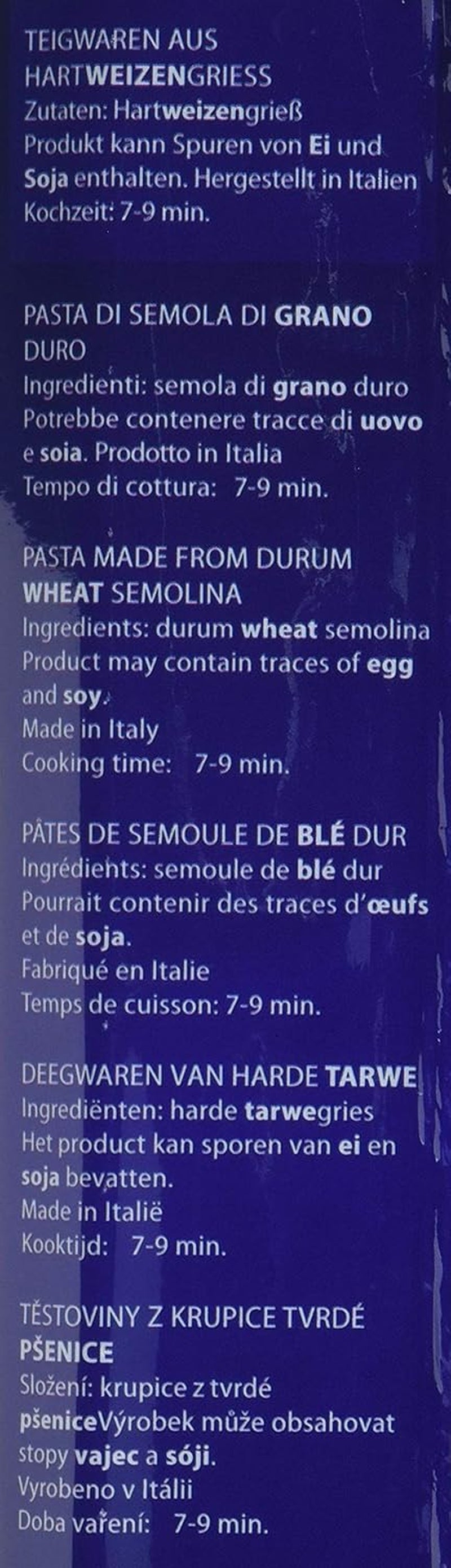 Pasta Spaghetti nr. 5, pakke med 20 stk. (20 x 500g)