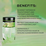 John Frieda - Deep Cleanse & Repair Mask / Treatment - Indhold: 250 ml - Med hampfrøolie + nærende avocado - Beroligende hårmaske til beskadiget hår Naty Shop hårmaske