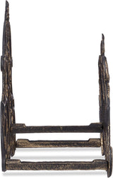 Relaxdays Slangeholder Vintage Look Haveslange Vægmonteringsslange 20m Støbejern Højde 24x31,5x15cm Bronze