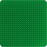 LEGO DUPLO byggeplade i grøn, Byggelegetøj til småbørn fra 18 måneder, Til visning af modeller, Giver førskolebørn mulighed for at bygge kreativt og lege fantasifuldt, Pædagogisk legetøj 10460 Byggesæt Besuche den LEGO-Store